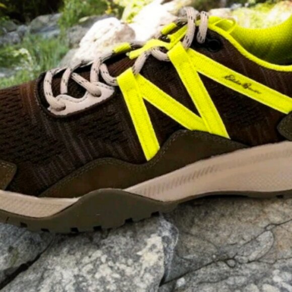 Eddie Bauer Thielsen Trail Sneaker in Olive Lime Punch - Picture 1 of 1